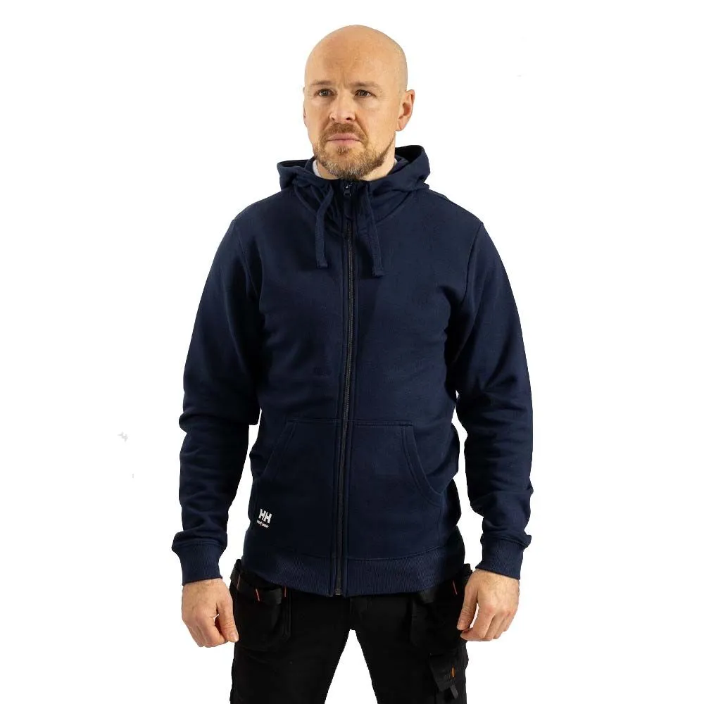 Helly Hansen Workwear Mens Manchester Full Zip Hoodie