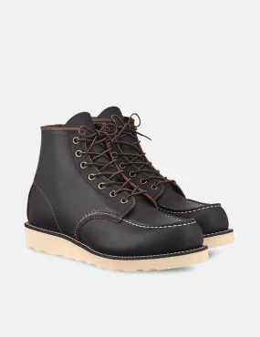 Heritage Work 6" Moc Toe Boot (8849) - Black