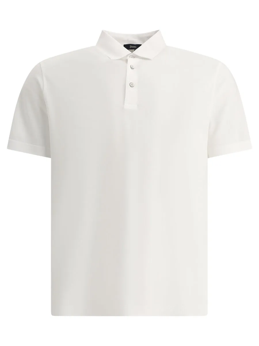 Herno    Herno Crêpe Jersey Polo Shirt
