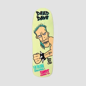 Heroin Dead Dave Bad Boi Razor Edge Skateboard Deck - 10.1