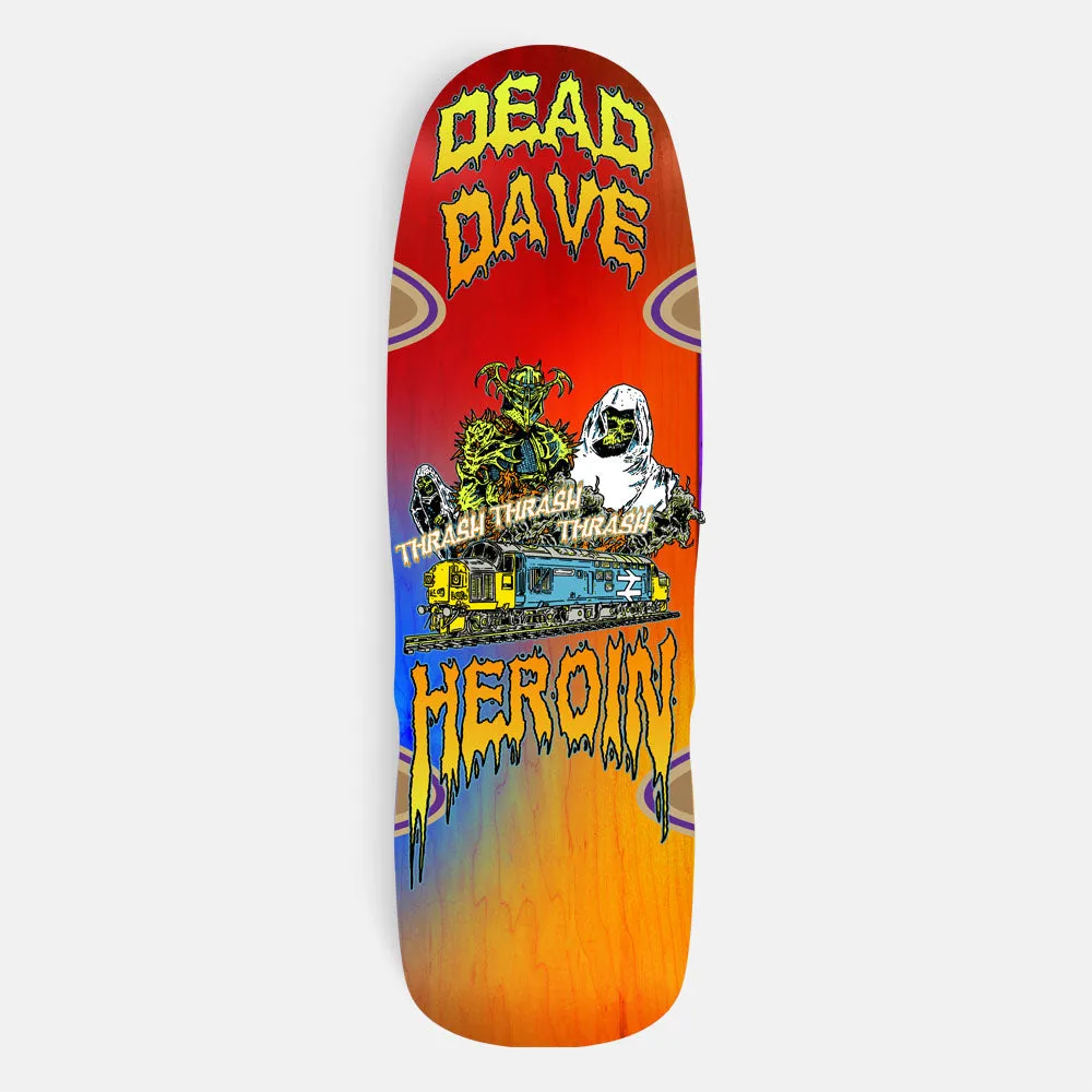 Heroin Skateboards - 10.1 Dead Dave Ghost Train Skateboard Deck