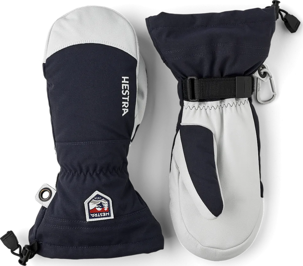 Hestra Army Leather Heli Ski Mitt Black | Buy Hestra Army Leather Heli Ski Mitt Black here | Outnorth