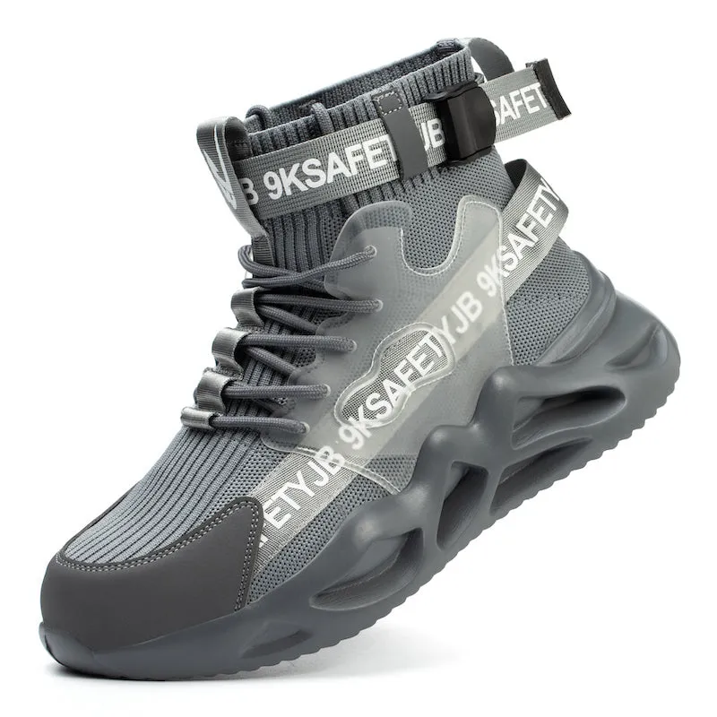HighTop 789 Steel Toe Safety Shoes - Slip & Puncture Resistant