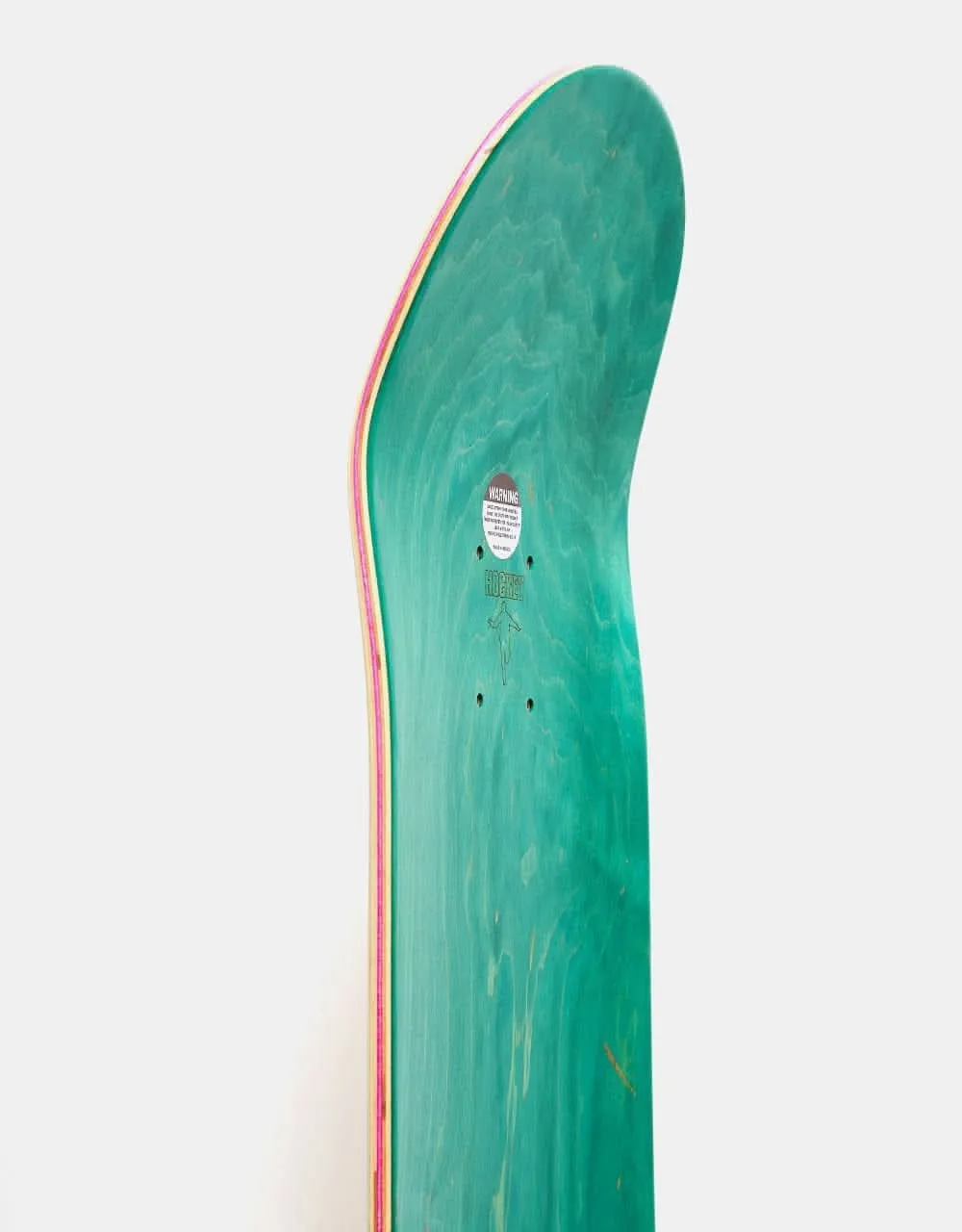 Hockey Nik Stain Crushed Shape #2 Skateboard Deck - 8.44