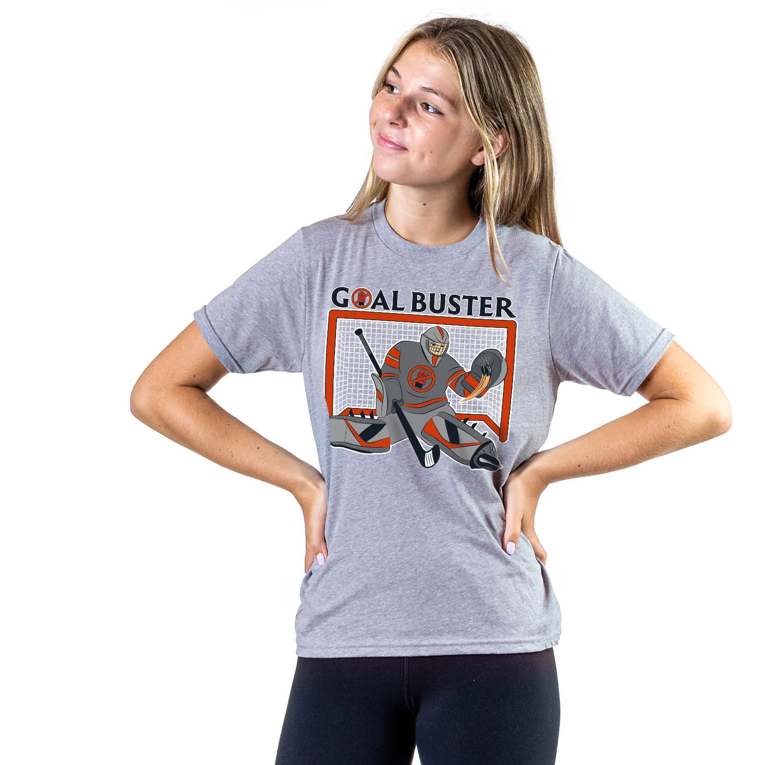 Hockey Short Sleeve T-Shirt - Goal Buster 