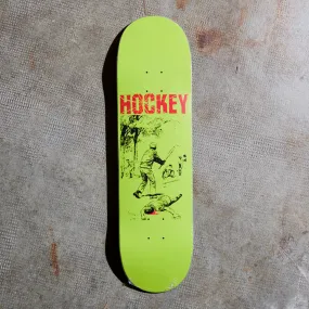 Hockey Skateboards - Planche de skate Baseball Deck (Yellow) Shape 2