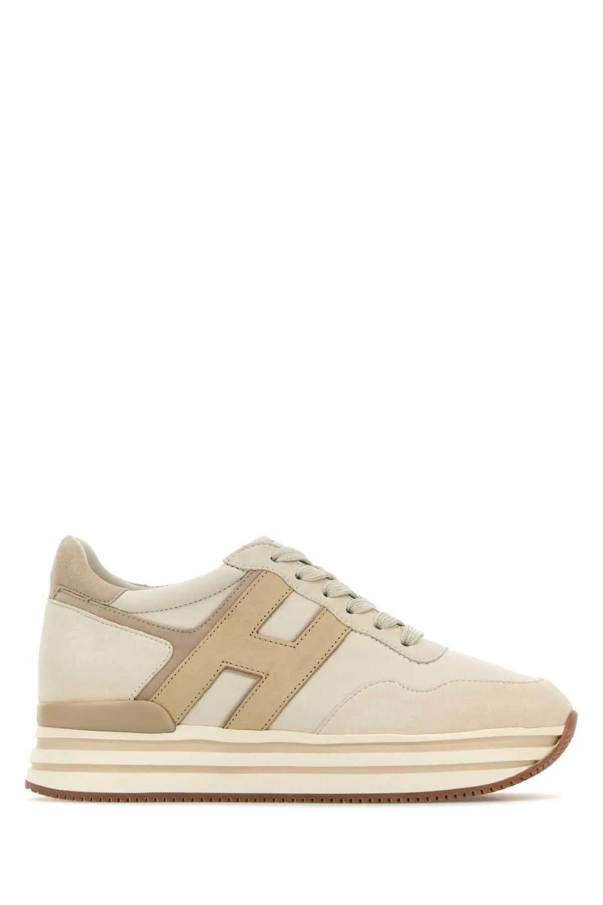 Hogan Multicolor Leather Midi H483 Sneakers