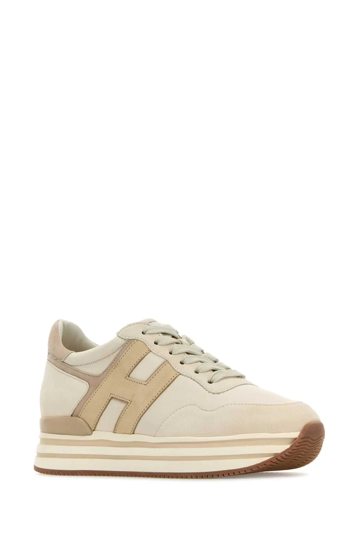 Hogan Multicolor Leather Midi H483 Sneakers