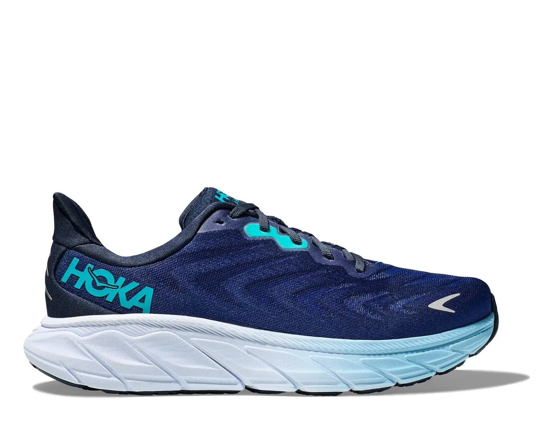 HOKA Men's Arahi 6 - Outer Space/Bellwether Blue