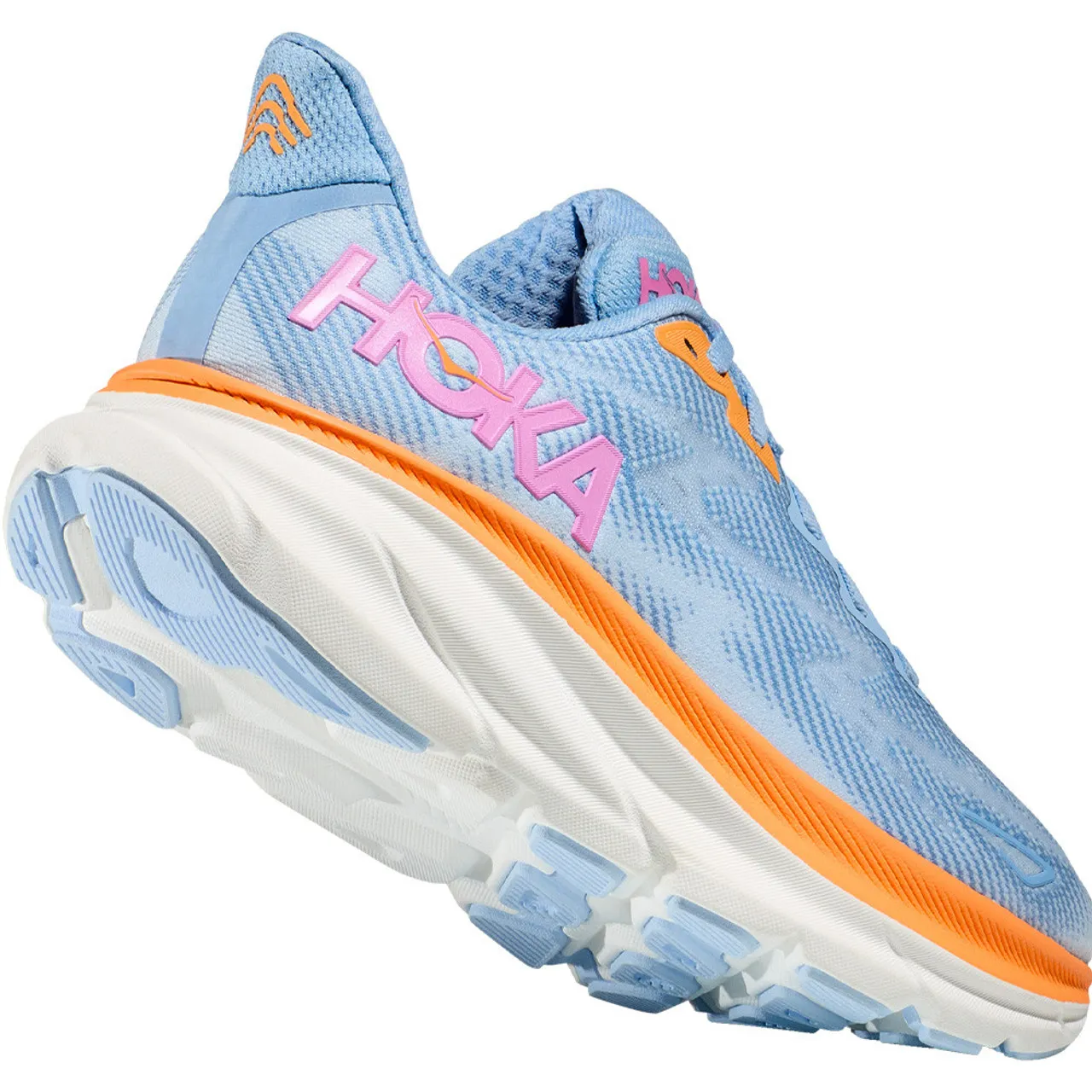 HOKA ONE ONE Women's Clifton 9 - Airy Blue / Ice Water  (Wide Width)
