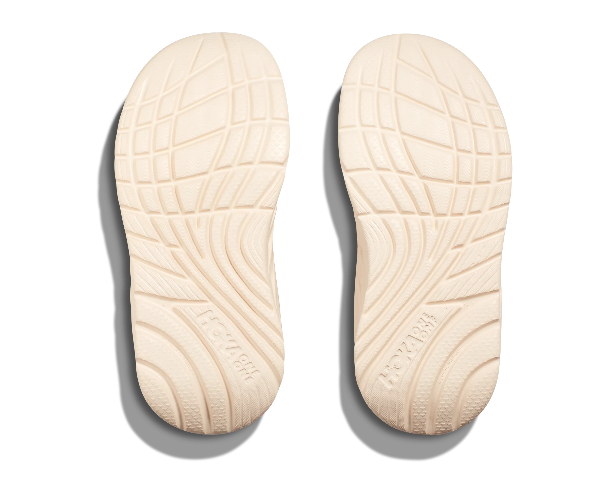 Hoka Ora Recovery Flip Vanilla Lunar Rock Women's