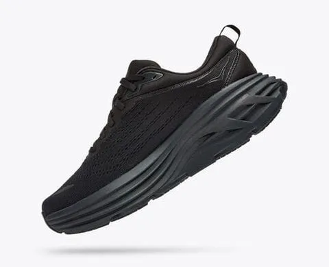 Hoka Womens Bondi 8 - Black/Black