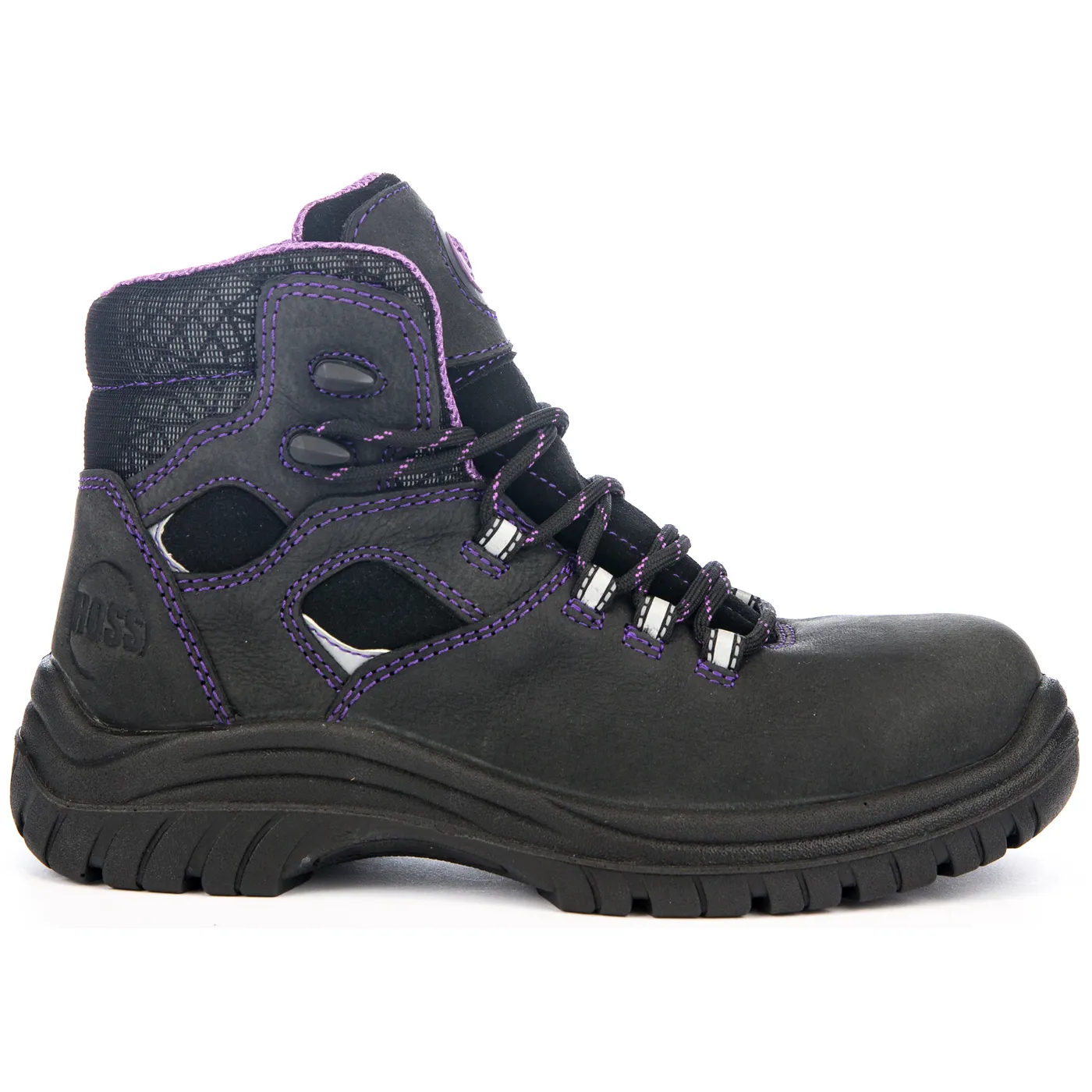 HOSS Lacy Women's 6 inch Composite Toe Electrical Hazard Puncture-Resistant Waterproof Work Boot