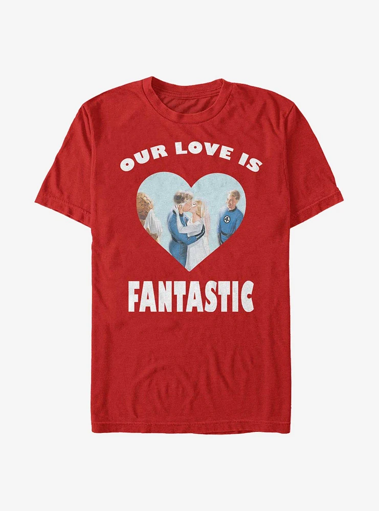 Hot Topic Marvel Fantastic Four Love T-Shirt