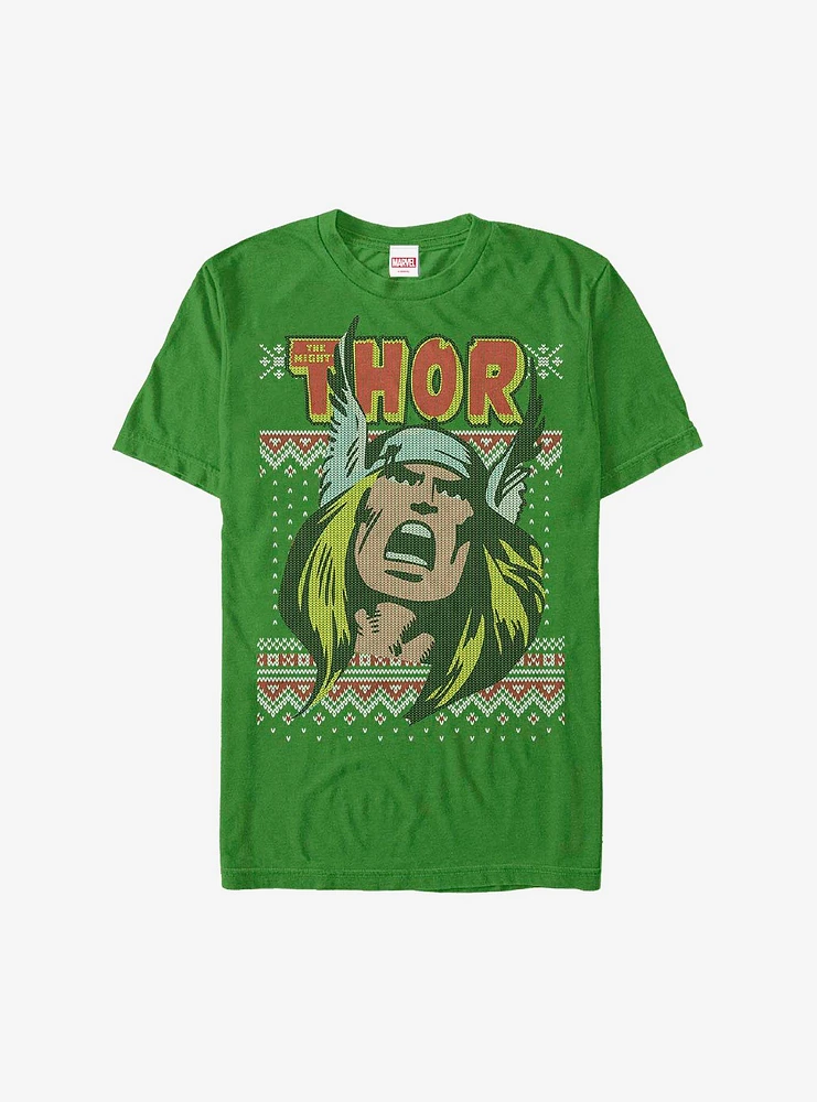 Hot Topic Marvel Thor Presents Holiday T-Shirt