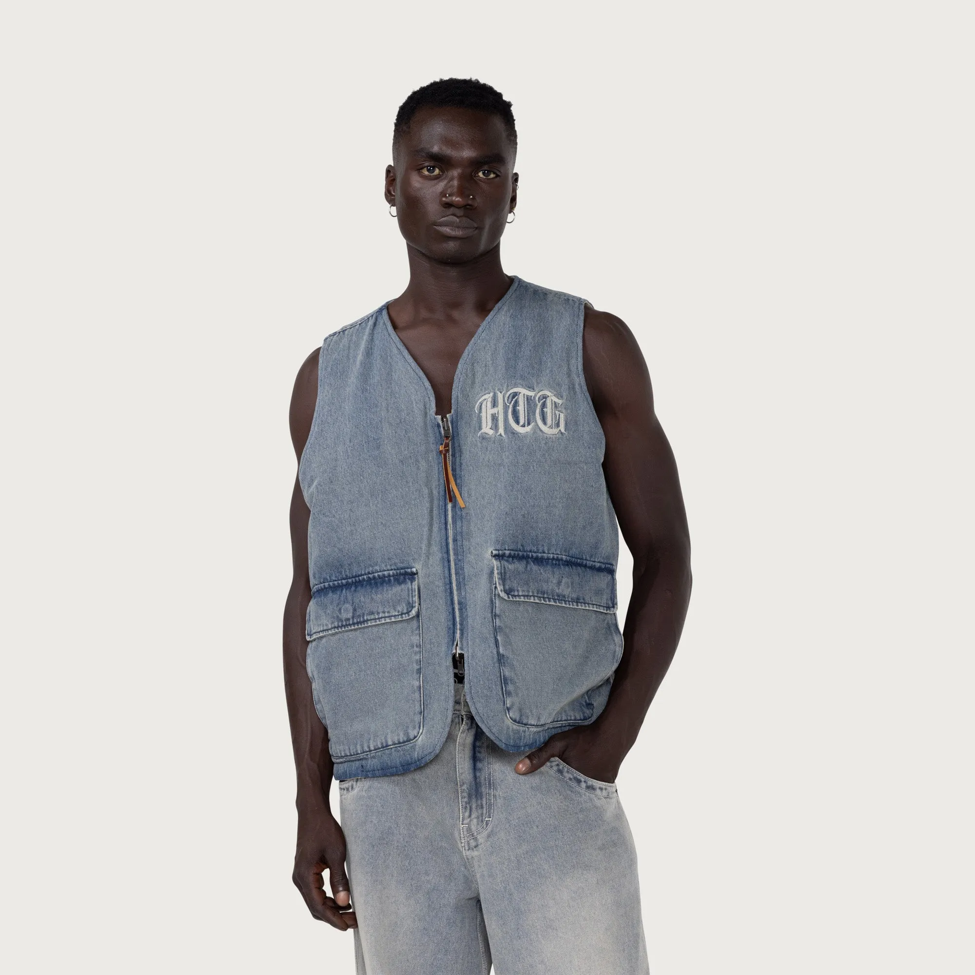 HTG Vest - Lt. Indigo