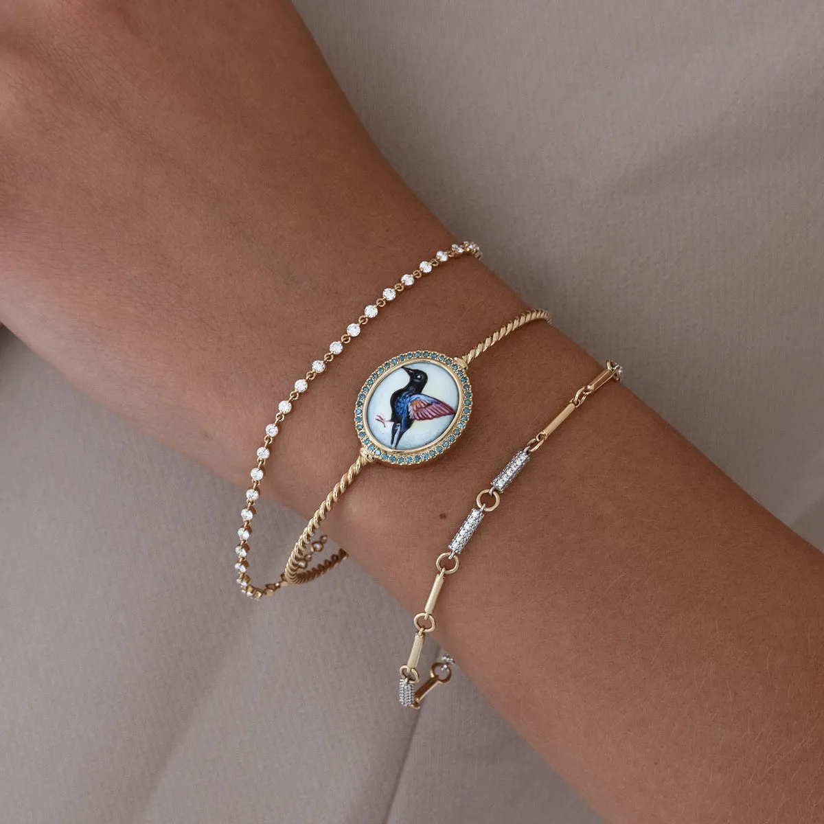 Hummingbird Balance Bracelet