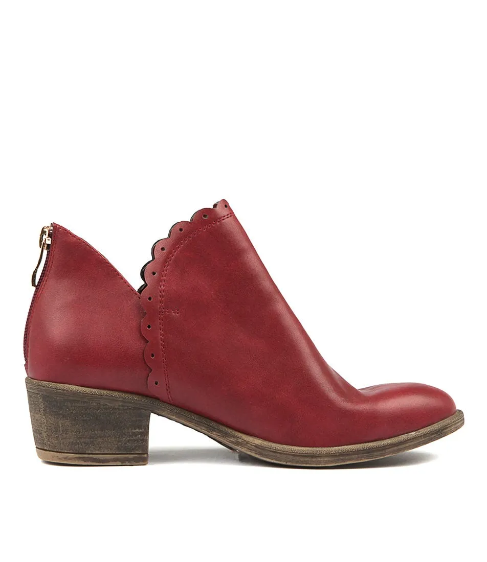I LOVE BILLY Aniya Dk Red Smooth