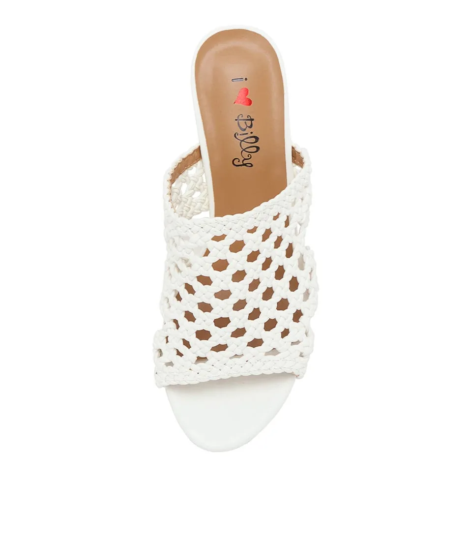 I LOVE BILLY Kariah White Sandals