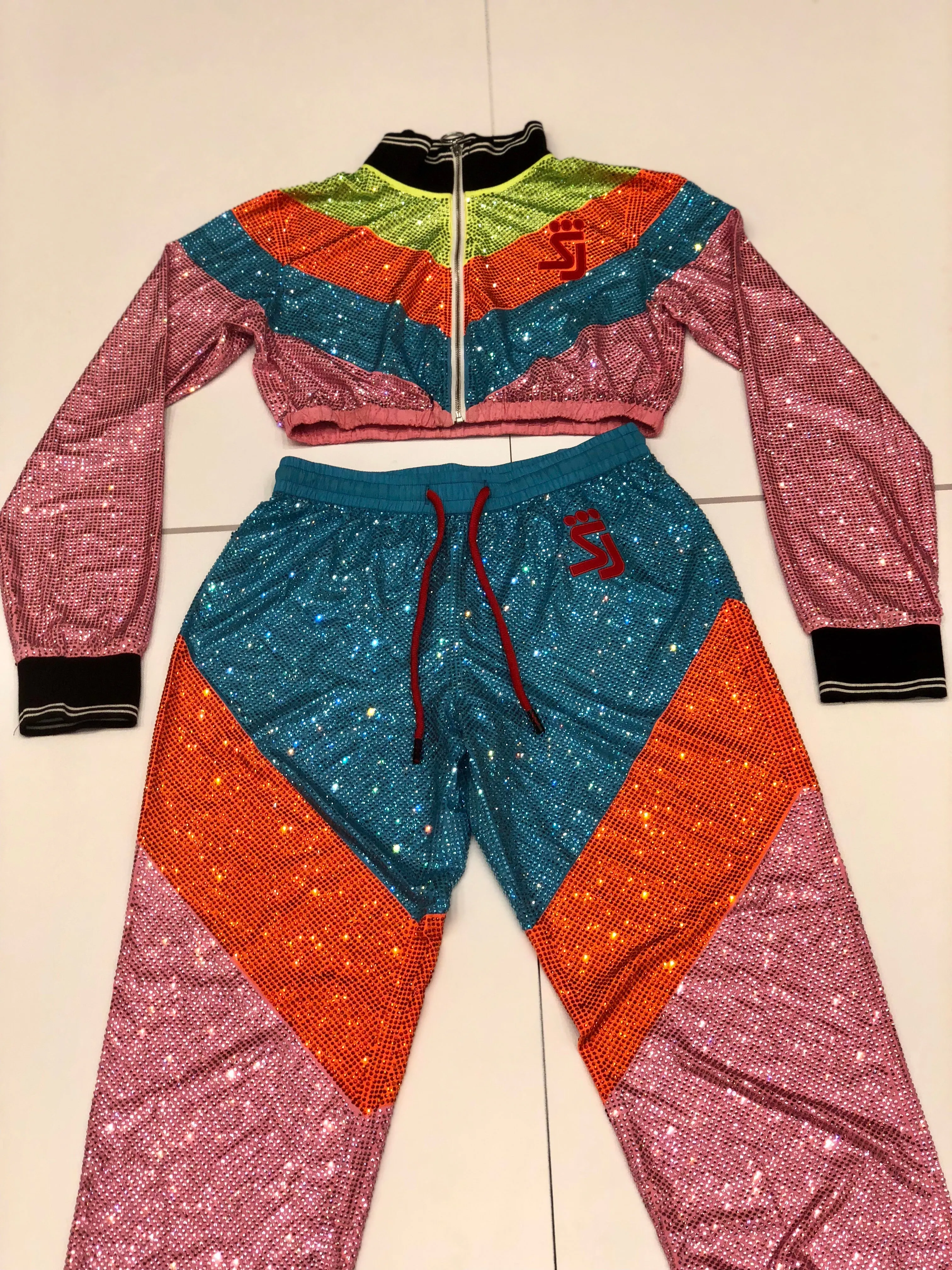 Ice me out windbreaker pants