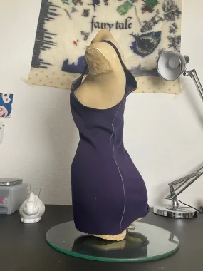       Ifsixwasnine purple long tank top    