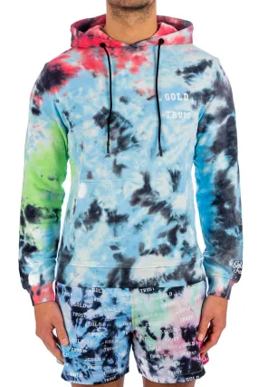 IN GOLD WE TRUST Tie Dye Hoodie | Credomen