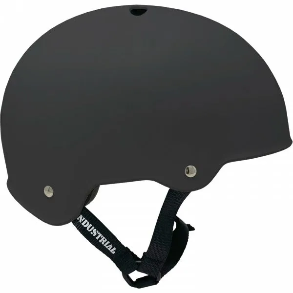 Industrial Skateboard Helmet Matte Black