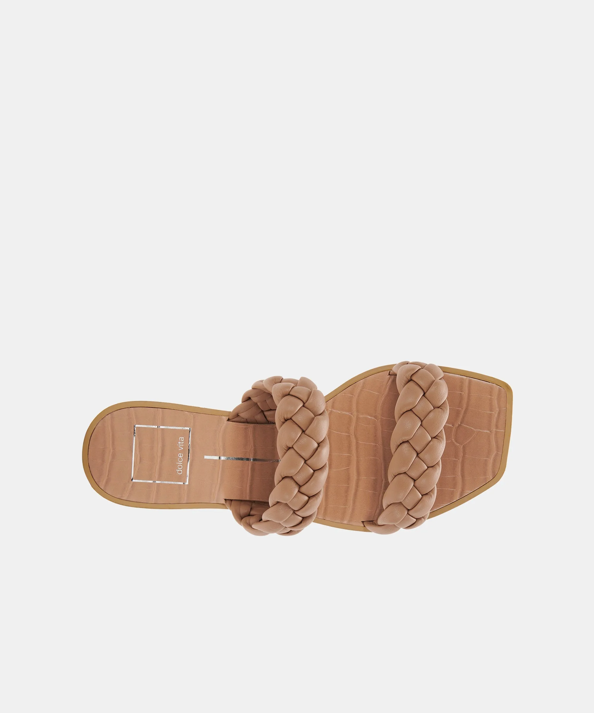 INDY WIDE SANDALS IN CAFE STELLA - re:vita