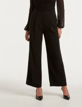 Ines Tailored Straight-Leg Pants