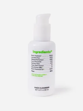    INGREDIENTS WELLNESS  Face Cleanser    
