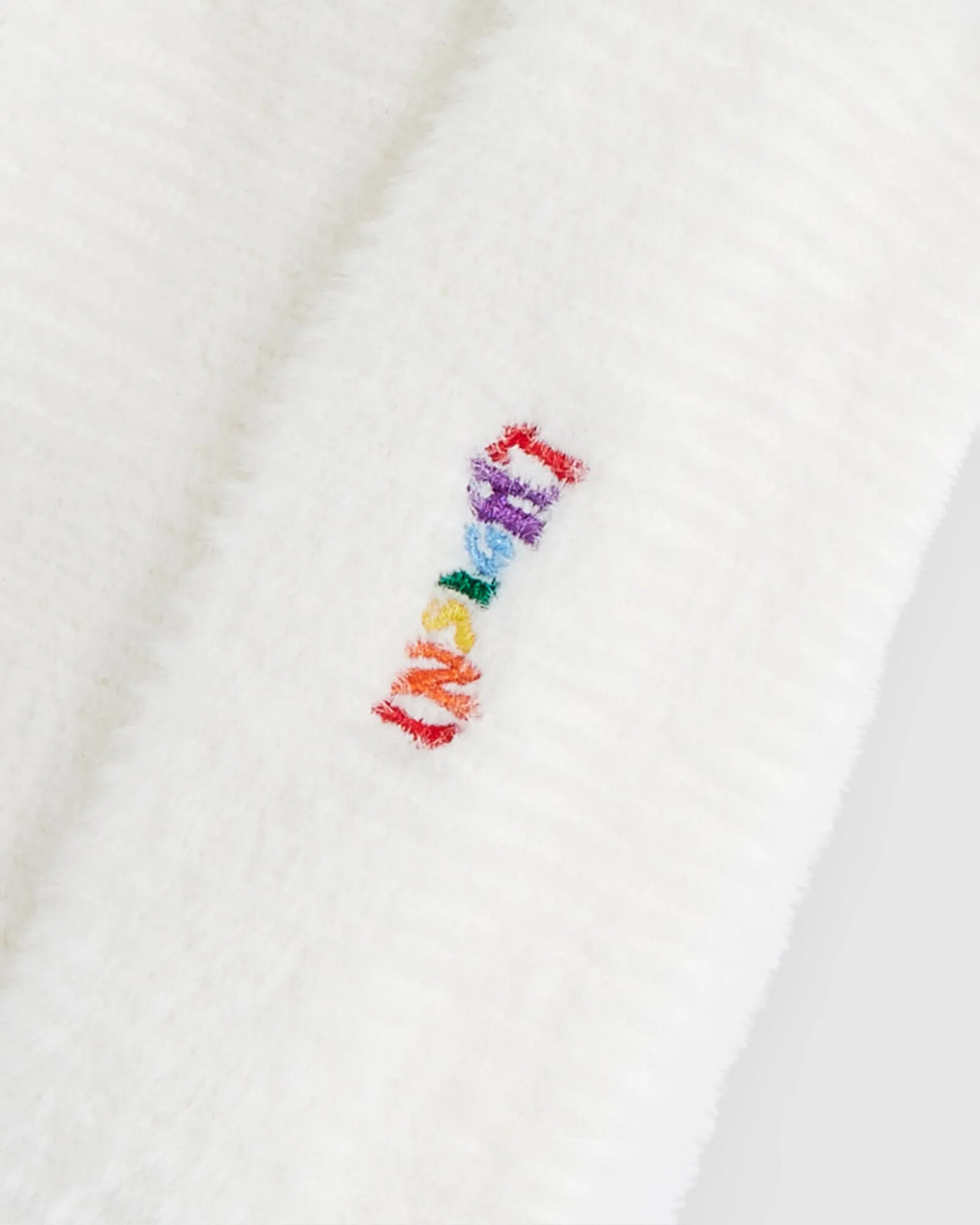 Insight Frankie Fluffy Beanie White