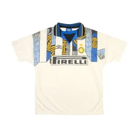 Inter Milan Umbro Original 1995/1996 Away Football Shirt Large