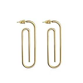 Ire Paper Clip Earrings