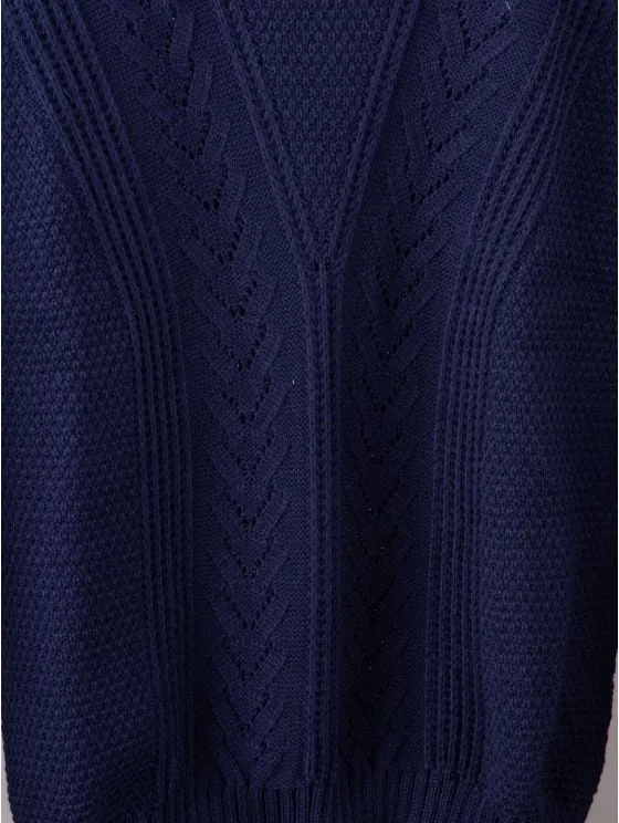 Iris Jumper in Navy