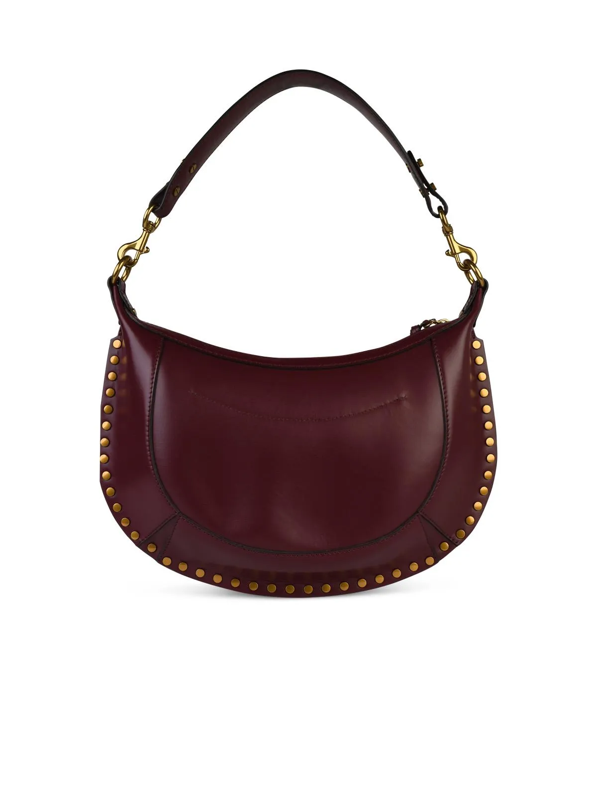 Isabel Marant    Isabel Marant 'Naoko' Burgundy Lear Crossbody Bag
