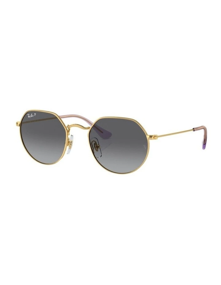 Jack Polarised Sunglasses in Gold