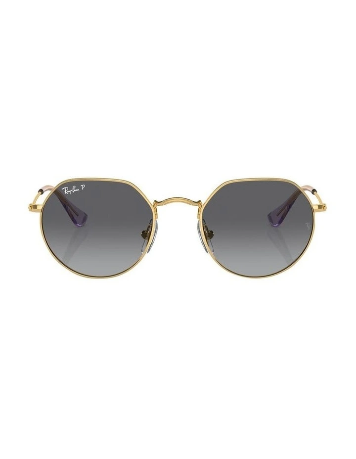 Jack Polarised Sunglasses in Gold