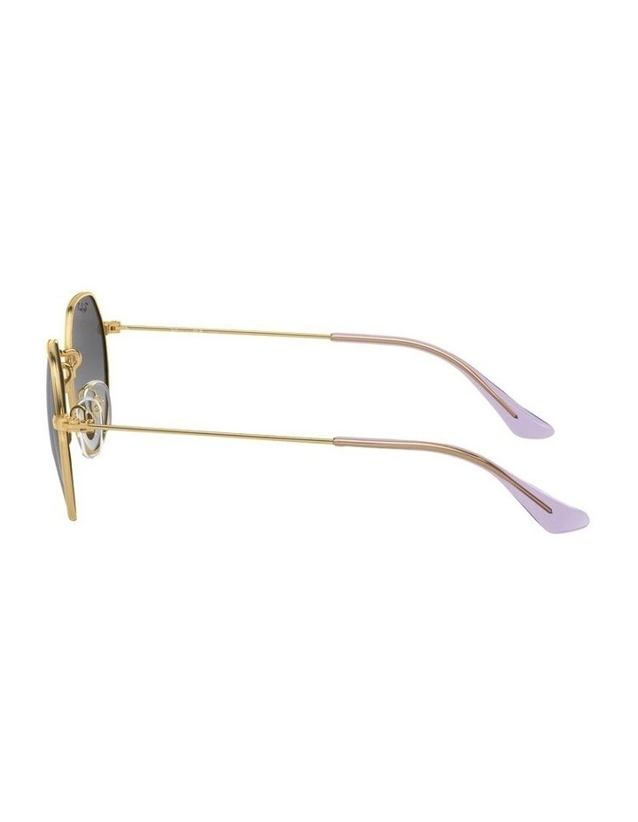 Jack Polarised Sunglasses in Gold