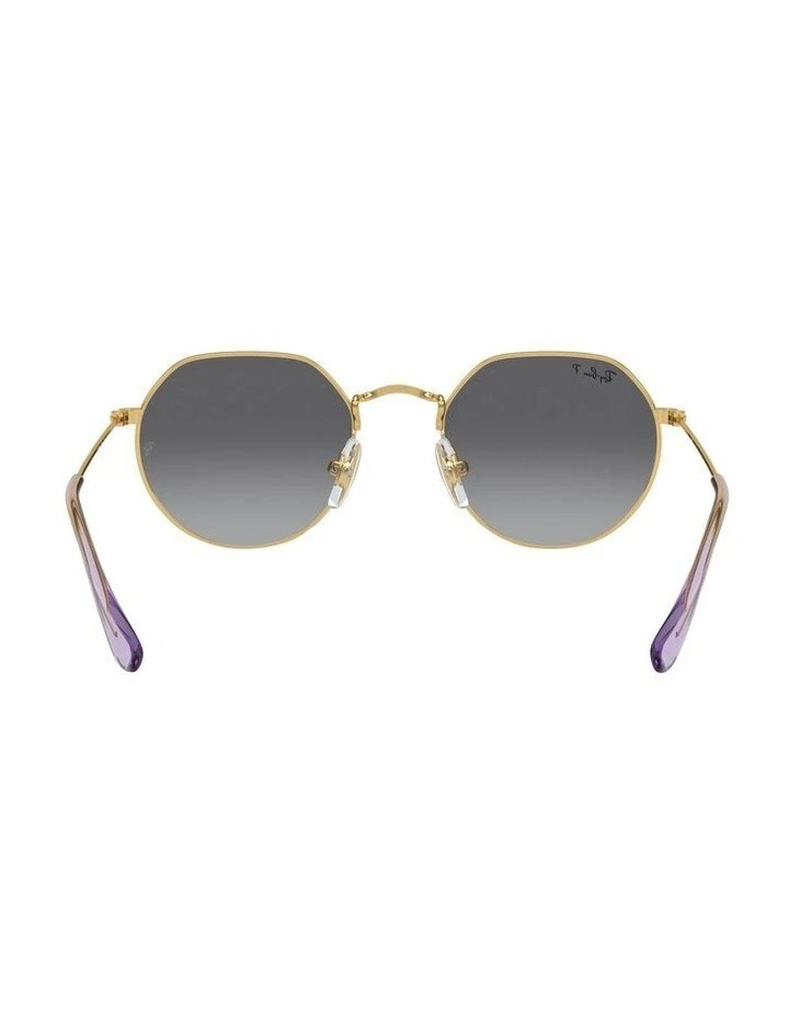 Jack Polarised Sunglasses in Gold