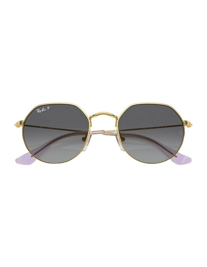 Jack Polarised Sunglasses in Gold