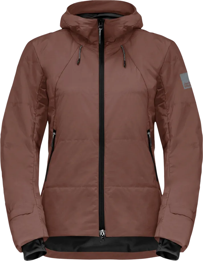 Jack Wolfskin Women's Bike Commute Insulated Jacket Wild Ginger | Buy Jack Wolfskin Women's Bike Commute Insulated Jac