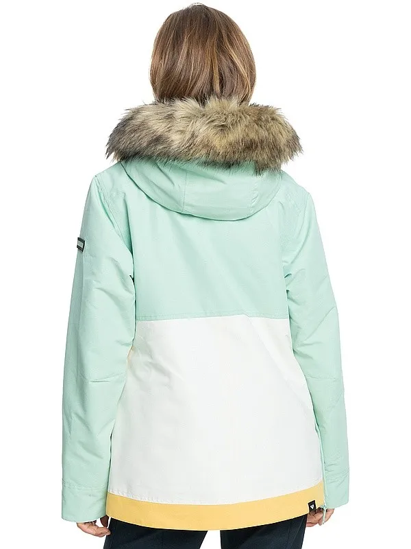 jacket Roxy Shelter - GEF0/Cameo Green - women´s