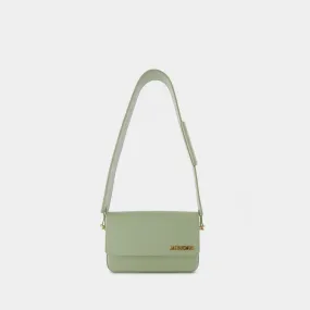 Jacquemus  Le Carinu bag in Green Leather