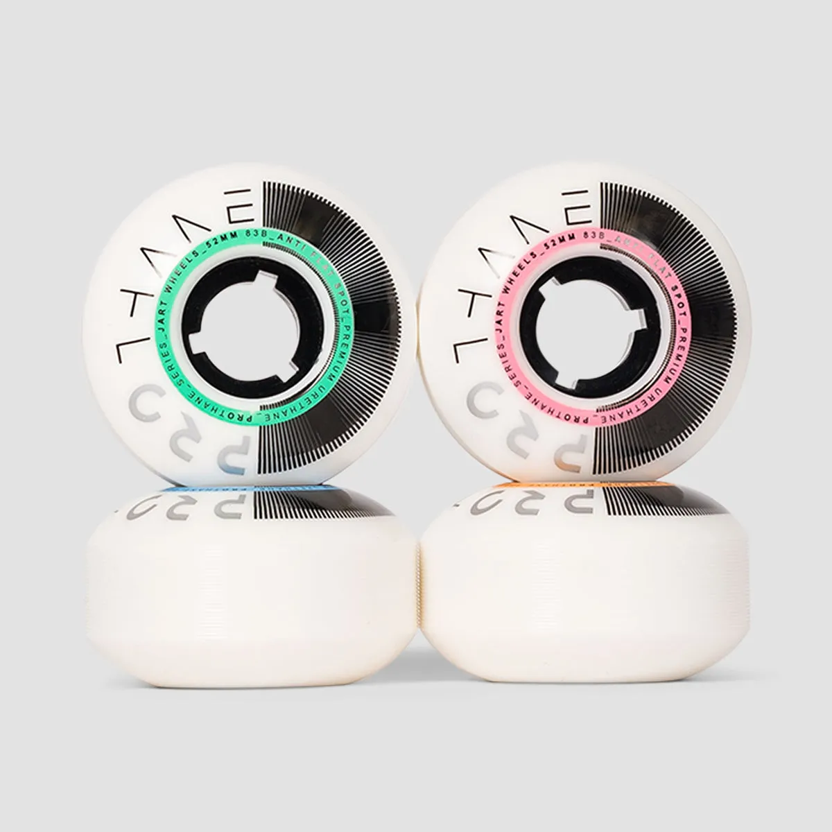 Jart Prothane V2 83B Skateboard Wheels 52mm