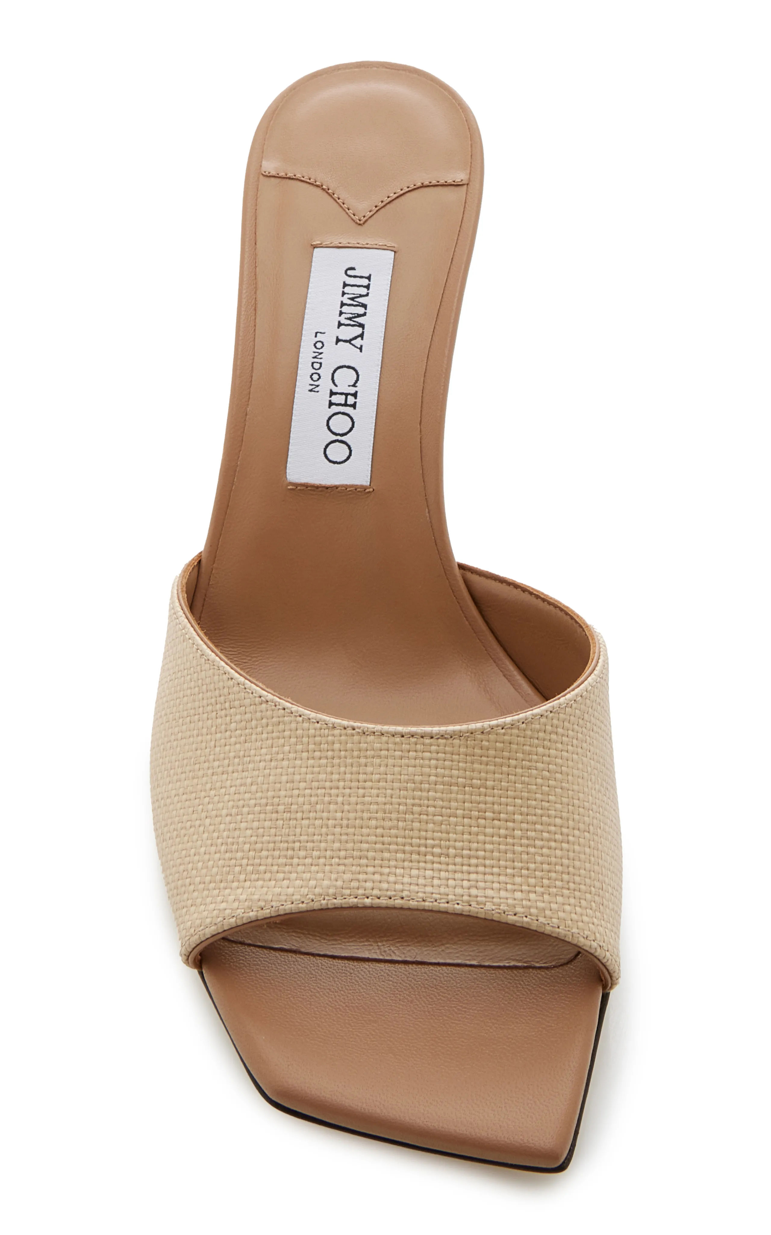 Jimmy Choo Exclusive New Raffia Mules