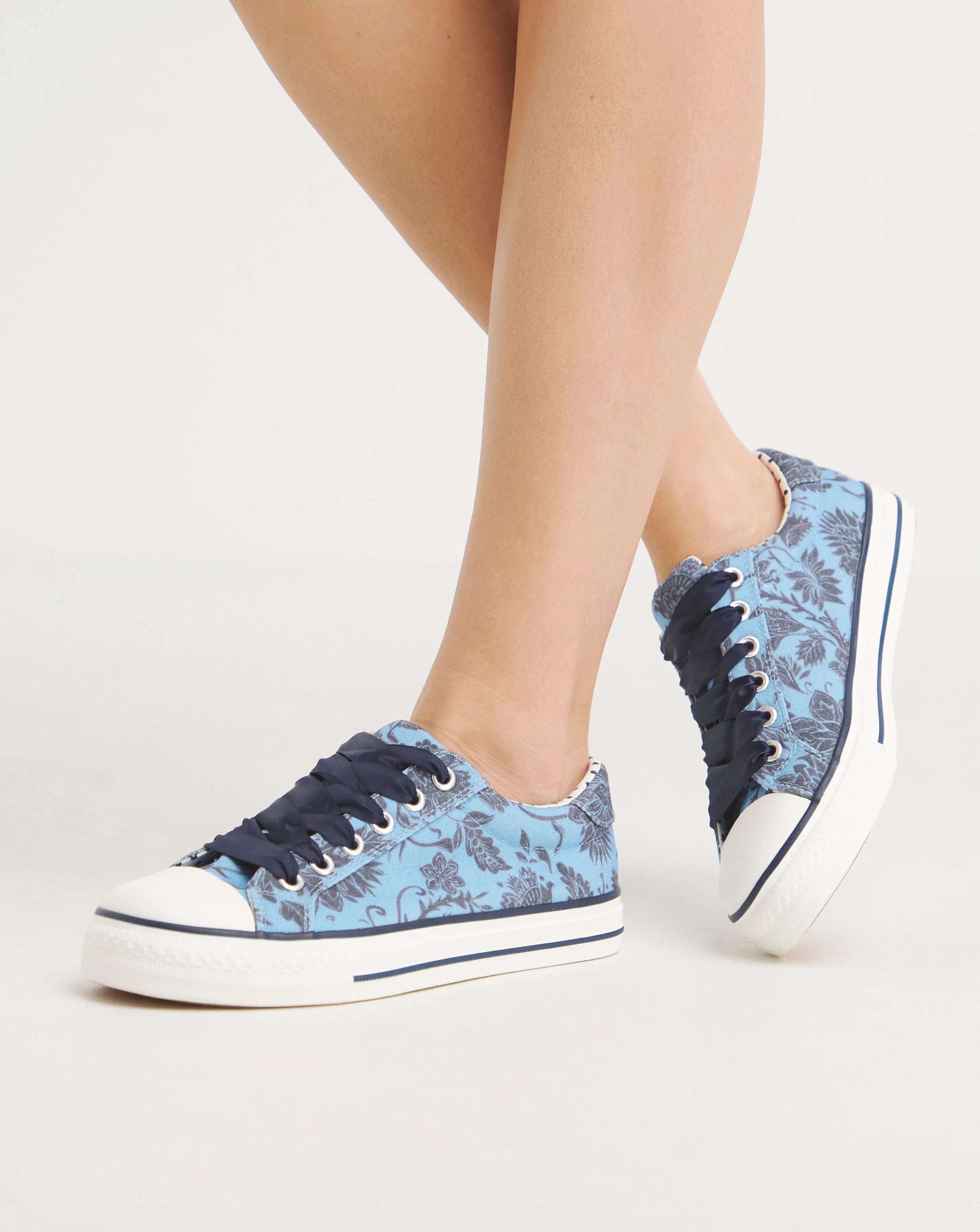 Joe Browns Lace Up Trainers Wide Fit