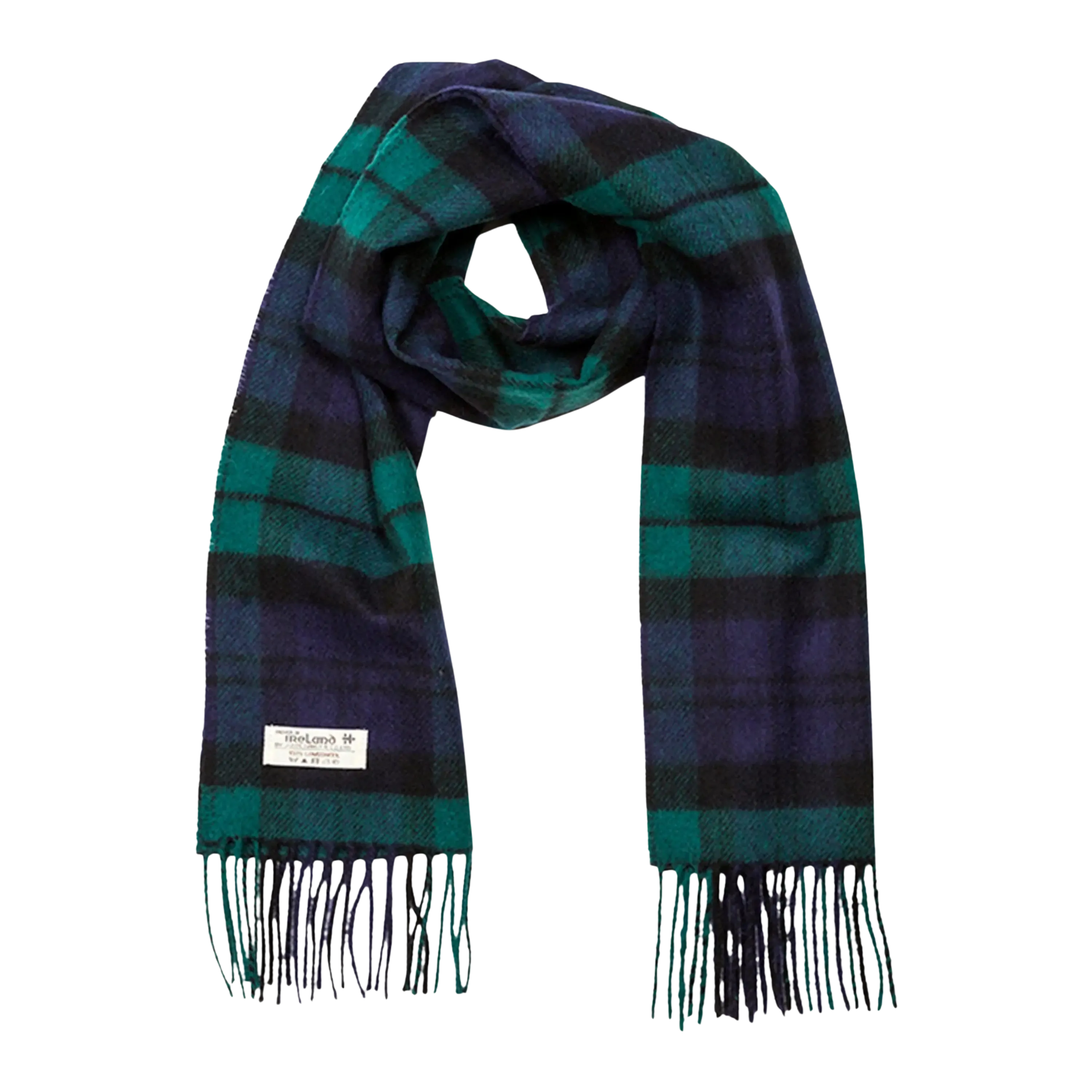 John Hanly Irish Wool Scarf Medium Length
