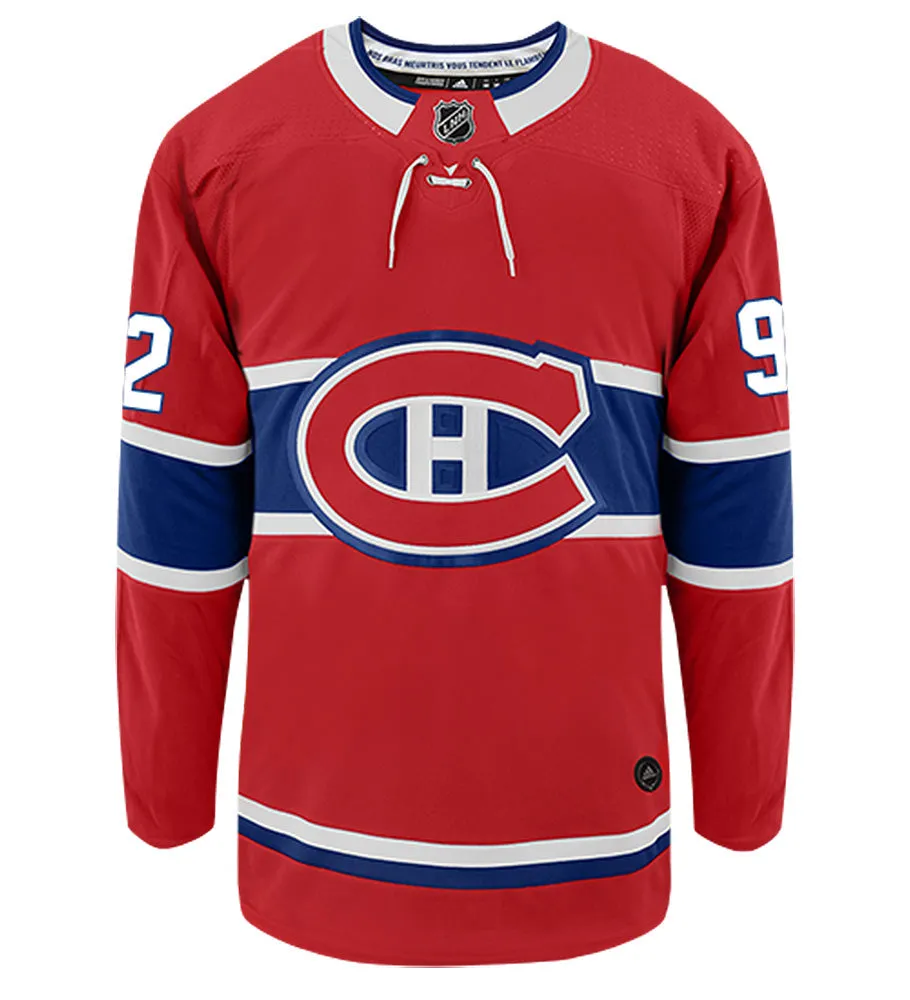 Jonathan Drouin Montreal Canadiens Adidas Authentic Home NHL Hockey Jersey     