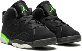 Jordan Kids Jordan 6 Retro Electric Green sneakers Black