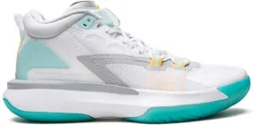 Jordan Zion 1 White Dynamic Turquoise sneakers